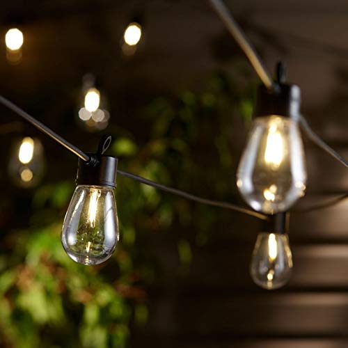 Solar String Lights with 18 Bulbs and Solar Panel - PICK n WRAP