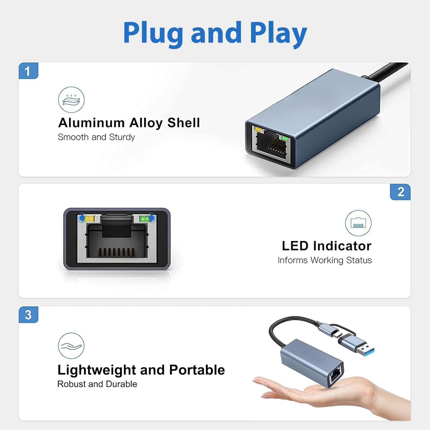 USB to Ethernet - PICK n WRAP